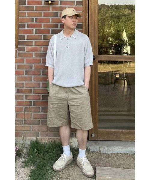 NONBLANK(ノンブランク)の「ラグランハーフスリーブカラーニット_GREY(ニット/セーター・レディース・その他・LARGE/MEDIUM/SMALL/X-LARGE)」の10枚目の写真