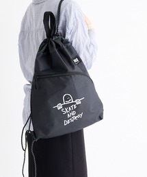 ナップサック 2way ストリート ブラック メンズ