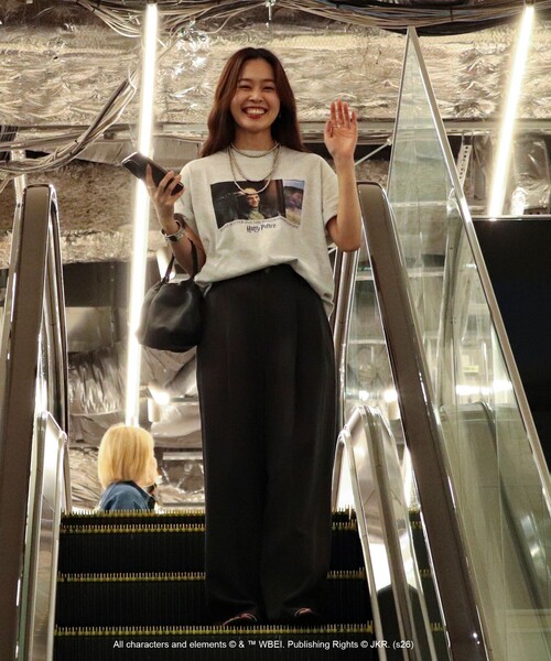 GOOD ROCK SPEED(グッドロックスピード)の「【GOOD ROCK SPEED × GLOSTER】別注 / HARRY POTTER / Tシャツ(Tシャツ/カットソー・メンズ・グレー系その他3/グレー系その他2/グレー系その他・L/M)」の4枚目の写真