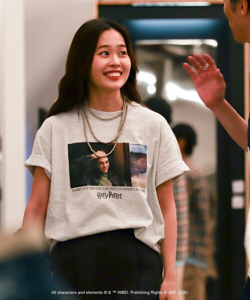 GOOD ROCK SPEED(グッドロックスピード)の「【GOOD ROCK SPEED × GLOSTER】別注 / HARRY POTTER / Tシャツ(Tシャツ/カットソー・メンズ・グレー系その他3/グレー系その他2/グレー系その他・L/M)」の6枚目の写真