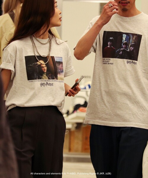 GOOD ROCK SPEED(グッドロックスピード)の「【GOOD ROCK SPEED × GLOSTER】別注 / HARRY POTTER / Tシャツ(Tシャツ/カットソー・メンズ・グレー系その他3/グレー系その他2/グレー系その他・L/M)」の8枚目の写真