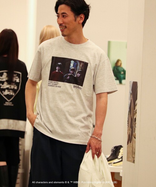 GOOD ROCK SPEED(グッドロックスピード)の「【GOOD ROCK SPEED × GLOSTER】別注 / HARRY POTTER / Tシャツ(Tシャツ/カットソー・メンズ・グレー系その他3/グレー系その他2/グレー系その他・L/M)」の9枚目の写真
