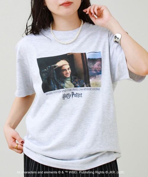 GOOD ROCK SPEED（グッドロックスピード）の「【GOOD ROCK SPEED × GLOSTER】別注 / HARRY POTTER / Tシャツ（Tシャツ/カットソー・メンズ・グレー系その他3/グレー系その他2/グレー系その他・L/M）」の11枚目の写真