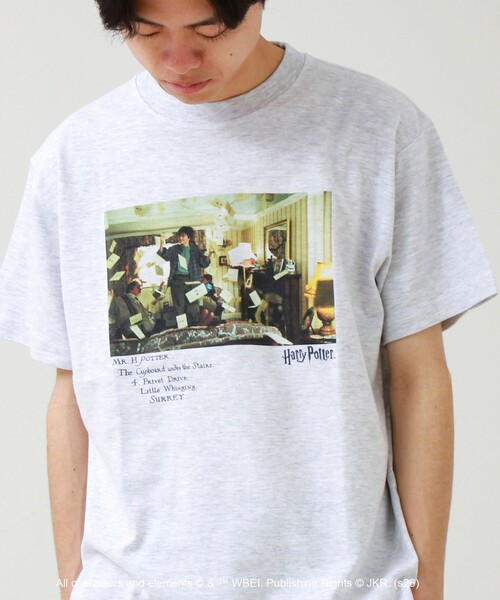 GOOD ROCK SPEED（グッドロックスピード）の「【GOOD ROCK SPEED × GLOSTER】別注 / HARRY POTTER / Tシャツ（Tシャツ/カットソー・メンズ・グレー系その他3/グレー系その他2/グレー系その他・L/M）」の6枚目の写真