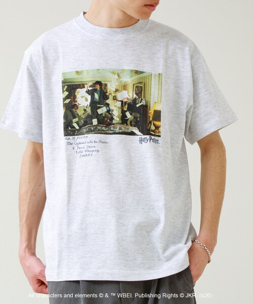 GOOD ROCK SPEED（グッドロックスピード）の「【GOOD ROCK SPEED × GLOSTER】別注 / HARRY POTTER / Tシャツ（Tシャツ/カットソー・メンズ・グレー系その他3/グレー系その他2/グレー系その他・L/M）」の5枚目の写真