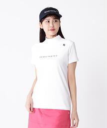 PEARLY GATES | 4WAYストレッチリップル半袖ハイネックカットソー(Tシャツ/カットソー)