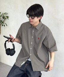 CPCM（シーピーシーエム）の「シアサッカー半袖シャツ（シャツ/ブラウス）」