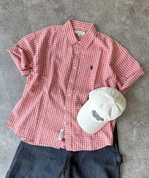 U.S. POLO ASSN.（ユーエスポロアッスン）の「シアサッカー半袖シャツ（シャツ/ブラウス）」