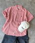 U.S. POLO ASSN.（ユーエスポロアッスン）の「シアサッカー半袖シャツ（シャツ/ブラウス・MEDIUM）」