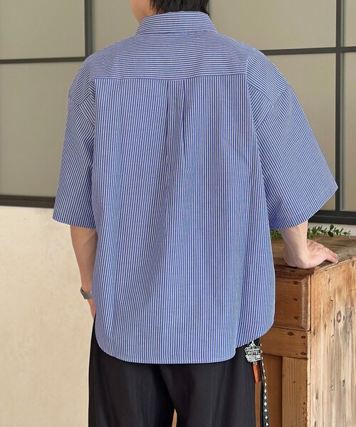 セール】シアサッカー半袖シャツ（シャツ/ブラウス）｜U.S. POLO ASSN
