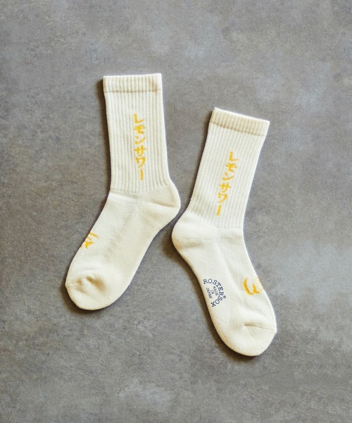 ROSTER SOX(ロスターソックス)の「(ROSTER SOX)LEMON(ソックス/靴下・レディース・イエロー・ONE SIZE)」の1枚目の写真