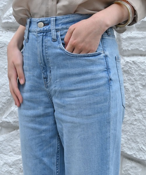 Healthy denim(ヘルシーデニム)の「【healthy denim】Nachos フレアデニムパンツ(デニムパンツ・レディース・ライトブルー・38/36/34)」の12枚目の写真