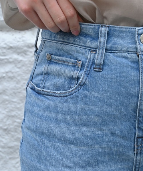 Healthy denim(ヘルシーデニム)の「【healthy denim】Nachos フレアデニムパンツ(デニムパンツ・レディース・ライトブルー・38/36/34)」の14枚目の写真