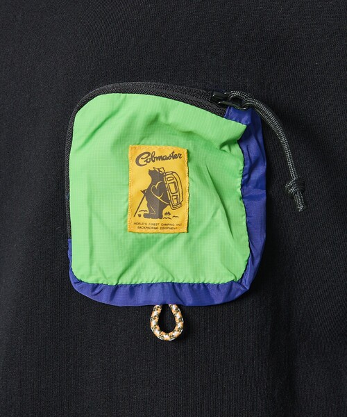 COBMASTER(コブマスター)の「【COBMASTER / コブマスター】Zip Wallet Loose Tシャツ / ジップウォレット 付きTシャツ/ユニセックス(Tシャツ/カットソー・メンズ・ブラック/ホワイト/ピンク・M/L)」の6枚目の写真