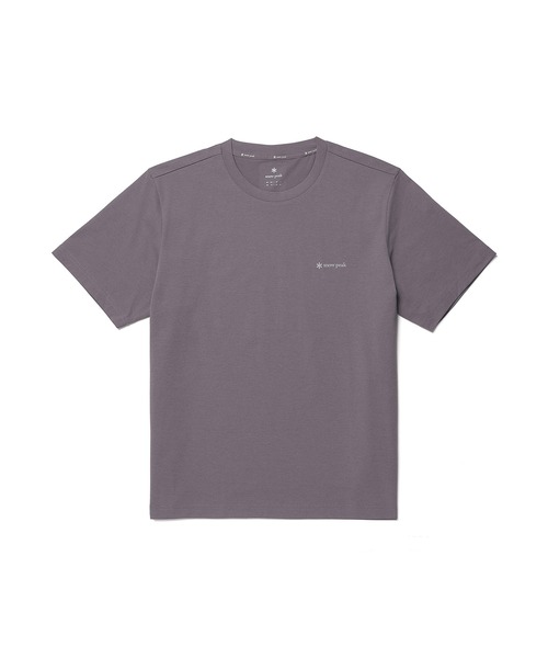 Snow Peak(スノーピーク)の「Snow Peak / Quick-Dry Lettering S/S T-Shirt クイックドライ レタリング S/S Tシャツ 海外限定(Tシャツ/カットソー・メンズ・スミクロ/ホワイト/グレイッシュブルー・M/L/XL/2XL)」の6枚目の写真