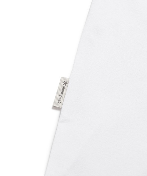 Snow Peak(スノーピーク)の「Snow Peak / Quick-Dry Lettering S/S T-Shirt クイックドライ レタリング S/S Tシャツ 海外限定(Tシャツ/カットソー・メンズ・スミクロ/ホワイト/グレイッシュブルー・M/L/XL/2XL)」の10枚目の写真