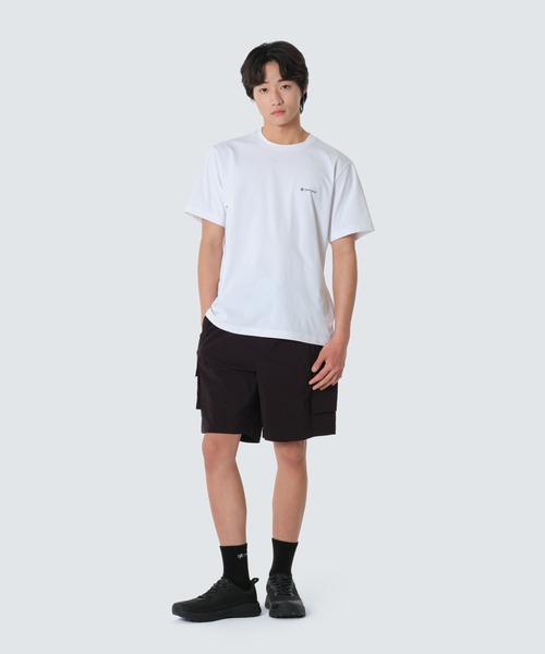 Snow Peak(スノーピーク)の「Snow Peak / Quick-Dry Lettering S/S T-Shirt クイックドライ レタリング S/S Tシャツ 海外限定(Tシャツ/カットソー・メンズ・スミクロ/ホワイト/グレイッシュブルー・M/L/XL/2XL)」の13枚目の写真