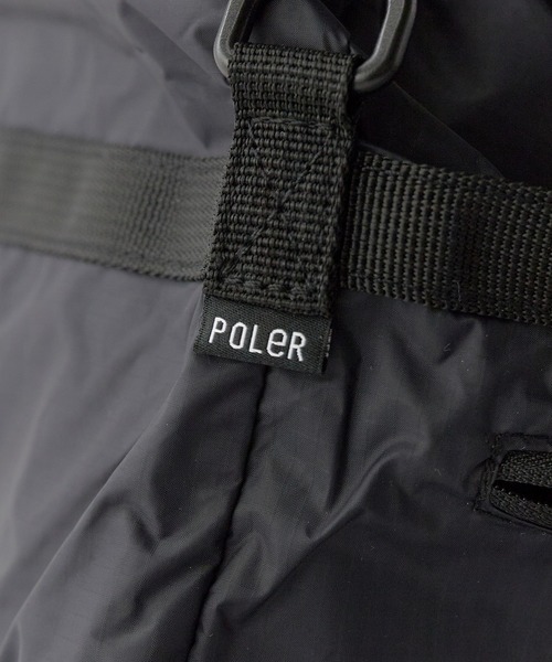 POLeR（ポーラー）の「POLeR/ポーラー DRAWSTRING SLING BAG（ボディバッグ/ウエストポーチ・メンズ・ブラック/ライトグレー/ブルー・ONE SIZE）」の14枚目の写真