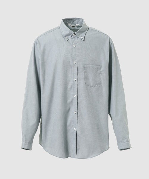 DIGAWEL(ディガウェル)の「Buttondown shirt(シャツ/ブラウス・メンズ・クリーム/ベージュ/グリーン・2)」の3枚目の写真