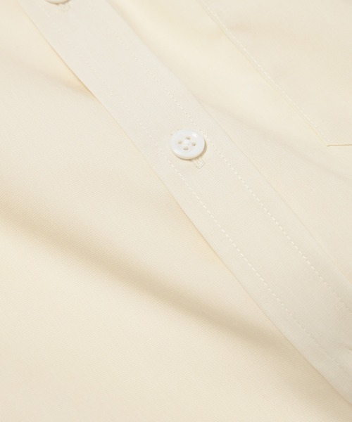DIGAWEL(ディガウェル)の「Buttondown shirt(シャツ/ブラウス・メンズ・クリーム/ベージュ/グリーン・2)」の9枚目の写真