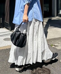 fredy emue | COTTONマチ付きギャザースカート(スカート)