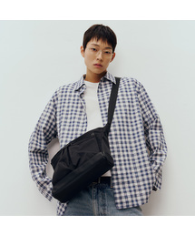 MINDBRIDGE（マインドブリッジ）の「ブラックナイロンミニクロスバッグ（メッセンジャーバッグ）」