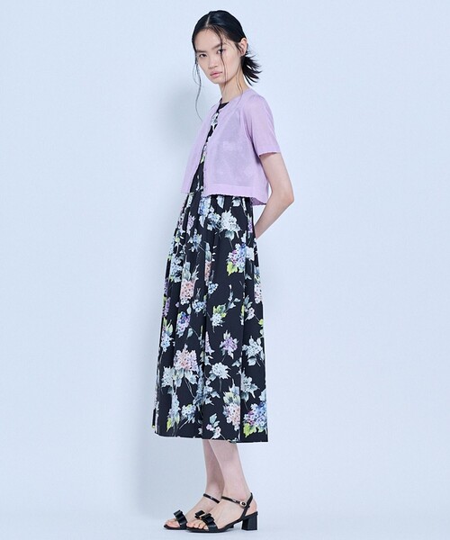 TOCCA(トッカ)の「SHEER JEWEL KNIT シアーニットカーディガン(カーディガン/ボレロ・レディース・ライラック系/オールドローズ系/ブラウン系・MEDIUM/SMALL)」の13枚目の写真