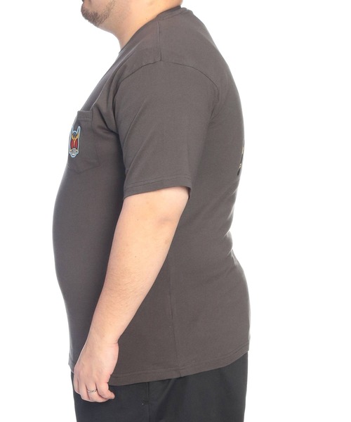 SAKAZEN(サカゼン)の「Tシャツ 半袖 メンズ 大きいサイズ 仮面ライダー クウガ ポケット クルーネック カットソー 仮面ライダー (カメンライダー)(Tシャツ/カットソー・メンズ・ダークグレー/ホワイト・5L/3L/4L)」の17枚目の写真