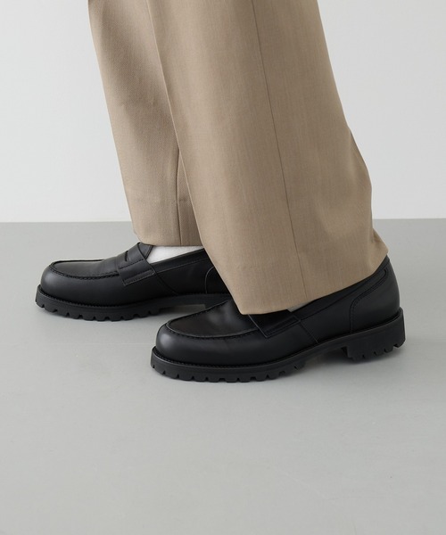 PADRONE（パドローネ）の「【PADRONE】ローファー TK8587-2301-26B（ローファー・メンズ・ブラック・42/41/40）」の6枚目の写真