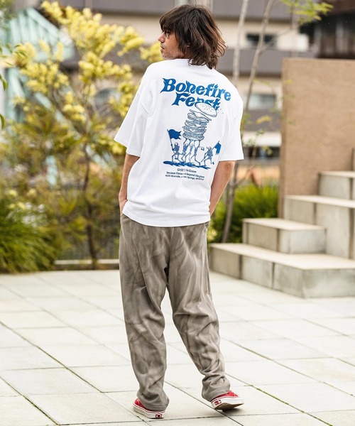 CAMBIO（カンビオ）の「mp14961- Sprayed Balloon Sweat Pants スウェットパンツ(CAM26SS-017)（スウェットパンツ・メンズ・ブラック/ベージュ・L/M/S）」の6枚目の写真
