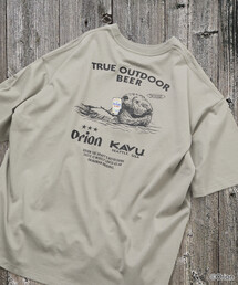 KAVU(�J�u�[)��KAVU/�J�u�[ ����W�J KAVU×ORION �ʒ� �r�b�O�V���G�b�g �A�j�}���o�b�N�v�����g �N���[�l�b�N T�V���c / ���b�R / �r�[��(T�V���c/�J�b�g�\�[)