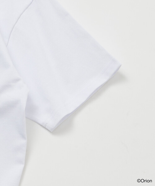 KAVU(カブー)の「KAVU/カブー 限定展開 KAVU×ORION 別注 ビッグシルエット アニマルバックプリント クルーネック Tシャツ / ラッコ / ビール(Tシャツ/カットソー・メンズ・杢グレー/ベージュ/ホワイト/ブラック・SMALL/LARGE/MEDIUM)」の8枚目の写真