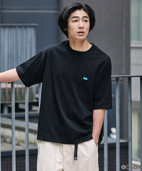 KAVU(カブー)の「KAVU/カブー 限定展開 KAVU×ORION 別注 ビッグシルエット アニマルバックプリント クルーネック Tシャツ / ラッコ / ビール(Tシャツ/カットソー・メンズ・杢グレー/ベージュ/ホワイト/ブラック・SMALL/LARGE/MEDIUM)」の21枚目の写真