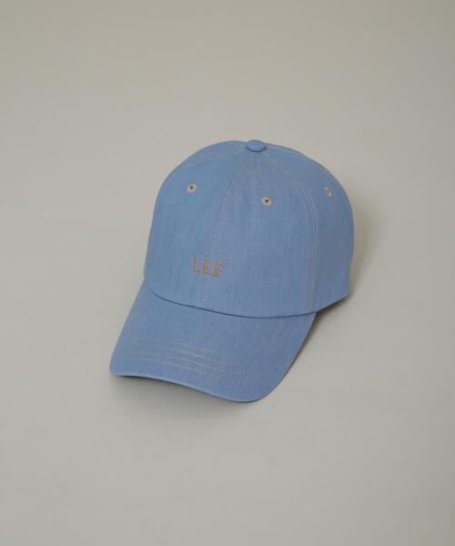 Lee(リー)の「LEE/LEE RIGID DENIM 6P CAP(キャップ・メンズ・ネイビー/ブルー/グレー・FREE)」の3枚目の写真