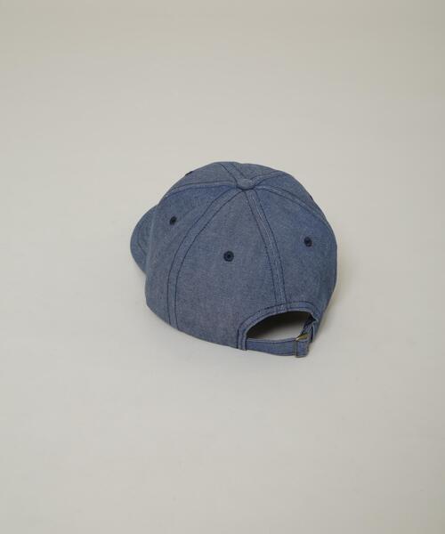 Lee(リー)の「LEE/LEE RIGID DENIM 6P CAP(キャップ・メンズ・ネイビー/ブルー/グレー・FREE)」の7枚目の写真