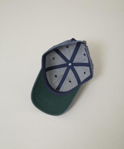 Lee(リー)の「LEE/LEE RIGID DENIM 6P CAP(キャップ・メンズ・ネイビー/ブルー/グレー・FREE)」の5枚目の写真