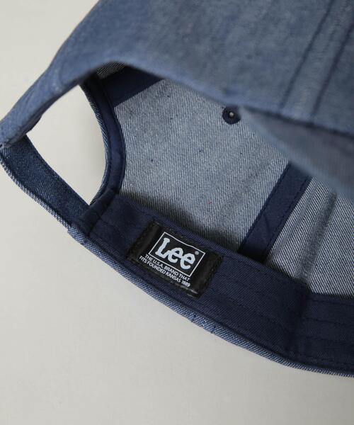 Lee(リー)の「LEE/LEE RIGID DENIM 6P CAP(キャップ・メンズ・ネイビー/ブルー/グレー・FREE)」の4枚目の写真