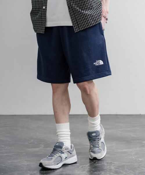 THE NORTH FACE（ザノースフェイス）の「THE NORTH FACE ザ・ノースフェイス M SIMPLE DOME LIGHT REGULAR SHORTS レギュラーフィットスウェットショートパンツ（スウェットパンツ・メンズ・ネイビー/ベージュ/ブラック・M/S/XL/L）」の3枚目の写真