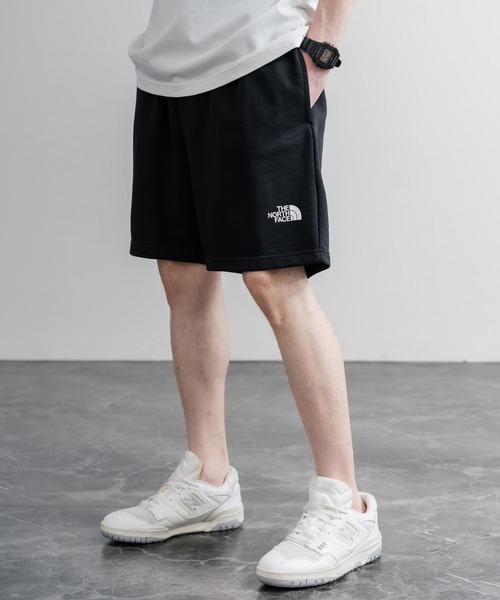 THE NORTH FACE（ザノースフェイス）の「THE NORTH FACE ザ・ノースフェイス M SIMPLE DOME LIGHT REGULAR SHORTS レギュラーフィットスウェットショートパンツ（スウェットパンツ・メンズ・ネイビー/ベージュ/ブラック・M/S/XL/L）」の4枚目の写真