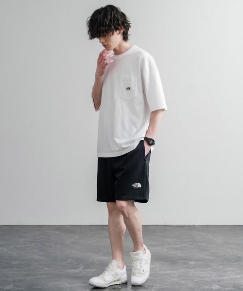 THE NORTH FACE（ザノースフェイス）の「THE NORTH FACE ザ・ノースフェイス M SIMPLE DOME LIGHT REGULAR SHORTS レギュラーフィットスウェットショートパンツ（スウェットパンツ・メンズ・ネイビー/ベージュ/ブラック・M/S/XL/L）」の6枚目の写真