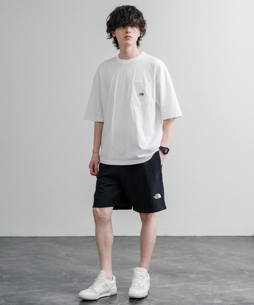 THE NORTH FACE（ザノースフェイス）の「THE NORTH FACE ザ・ノースフェイス M SIMPLE DOME LIGHT REGULAR SHORTS レギュラーフィットスウェットショートパンツ（スウェットパンツ・メンズ・ネイビー/ベージュ/ブラック・M/S/XL/L）」の7枚目の写真