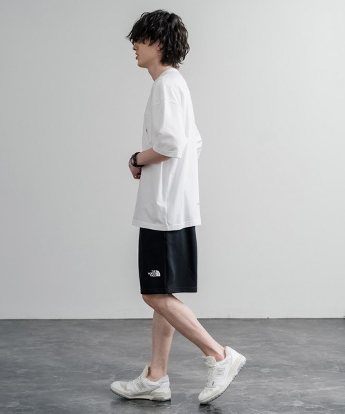 THE NORTH FACE（ザノースフェイス）の「THE NORTH FACE ザ・ノースフェイス M SIMPLE DOME LIGHT REGULAR SHORTS レギュラーフィットスウェットショートパンツ（スウェットパンツ・メンズ・ネイビー/ベージュ/ブラック・M/S/XL/L）」の8枚目の写真