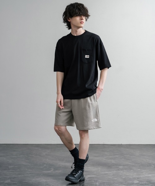 THE NORTH FACE（ザノースフェイス）の「THE NORTH FACE ザ・ノースフェイス M SIMPLE DOME LIGHT REGULAR SHORTS レギュラーフィットスウェットショートパンツ（スウェットパンツ・メンズ・ネイビー/ベージュ/ブラック・M/S/XL/L）」の15枚目の写真