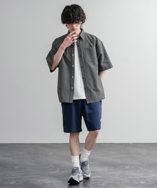 THE NORTH FACE（ザノースフェイス）の「THE NORTH FACE ザ・ノースフェイス M SIMPLE DOME LIGHT REGULAR SHORTS レギュラーフィットスウェットショートパンツ（スウェットパンツ・メンズ・ネイビー/ベージュ/ブラック・M/S/XL/L）」の19枚目の写真