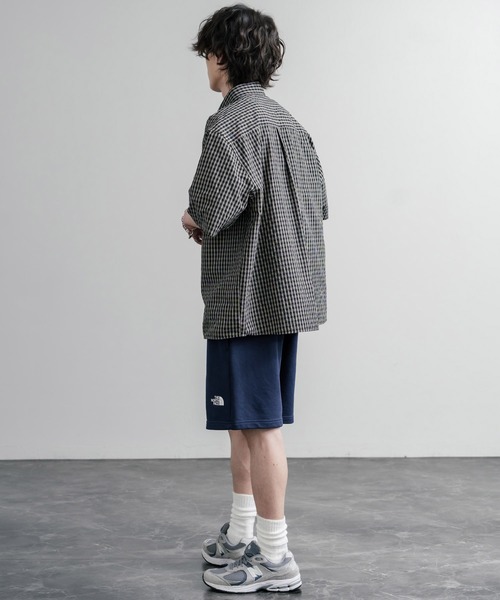 THE NORTH FACE（ザノースフェイス）の「THE NORTH FACE ザ・ノースフェイス M SIMPLE DOME LIGHT REGULAR SHORTS レギュラーフィットスウェットショートパンツ（スウェットパンツ・メンズ・ネイビー/ベージュ/ブラック・M/S/XL/L）」の20枚目の写真