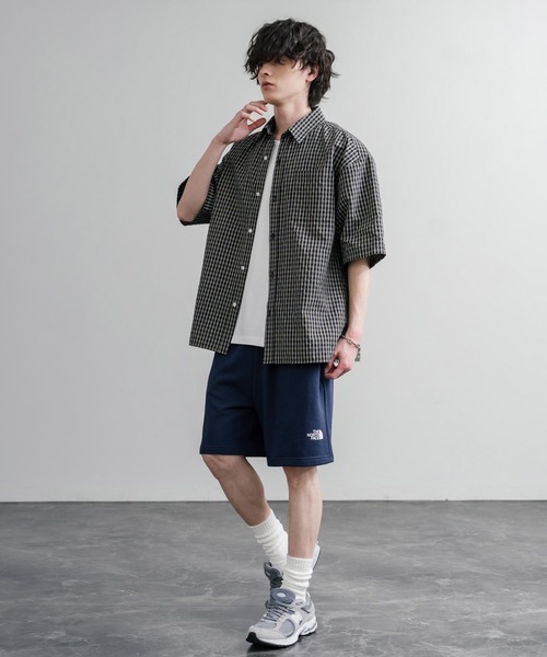 THE NORTH FACE（ザノースフェイス）の「THE NORTH FACE ザ・ノースフェイス M SIMPLE DOME LIGHT REGULAR SHORTS レギュラーフィットスウェットショートパンツ（スウェットパンツ・メンズ・ネイビー/ベージュ/ブラック・M/S/XL/L）」の21枚目の写真