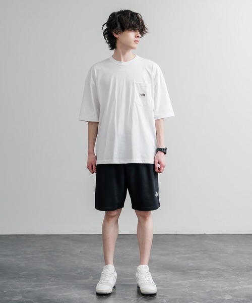 THE NORTH FACE（ザノースフェイス）の「THE NORTH FACE ザ・ノースフェイス M SIMPLE DOME LIGHT REGULAR SHORTS レギュラーフィットスウェットショートパンツ（スウェットパンツ・メンズ・ネイビー/ベージュ/ブラック・M/S/XL/L）」の22枚目の写真