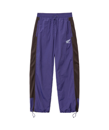 Nylon Mesh Block Pants Purple