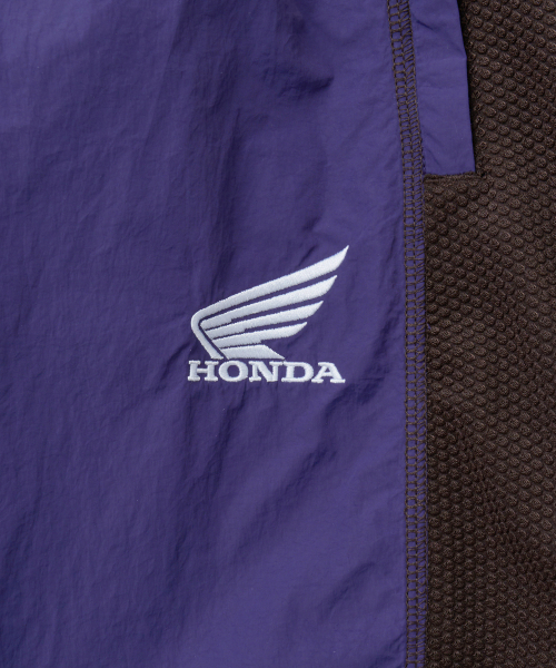 PHYPS MOTORCYCLE（フィップスモーターサイクル）の「Nylon Mesh Block Pants Purple（スウェットパンツ・レディース・その他・X-LARGE/SMALL/MEDIUM/LARGE）」の5枚目の写真