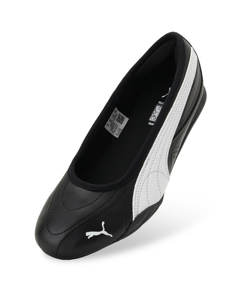 PUMA（プーマ）の「PUMA プーマ ウィメンズ プーマ キャッチ ソレイユ バレリーナ スニーカー（バレエシューズ・レディース・ブラック×ホワイト/ホワイト系その他/ブラック・25.0cm/24.0cm/23.5cm/24.5cm/23.0cm/22.5cm/25.5cm/22.0cm）」の18枚目の写真